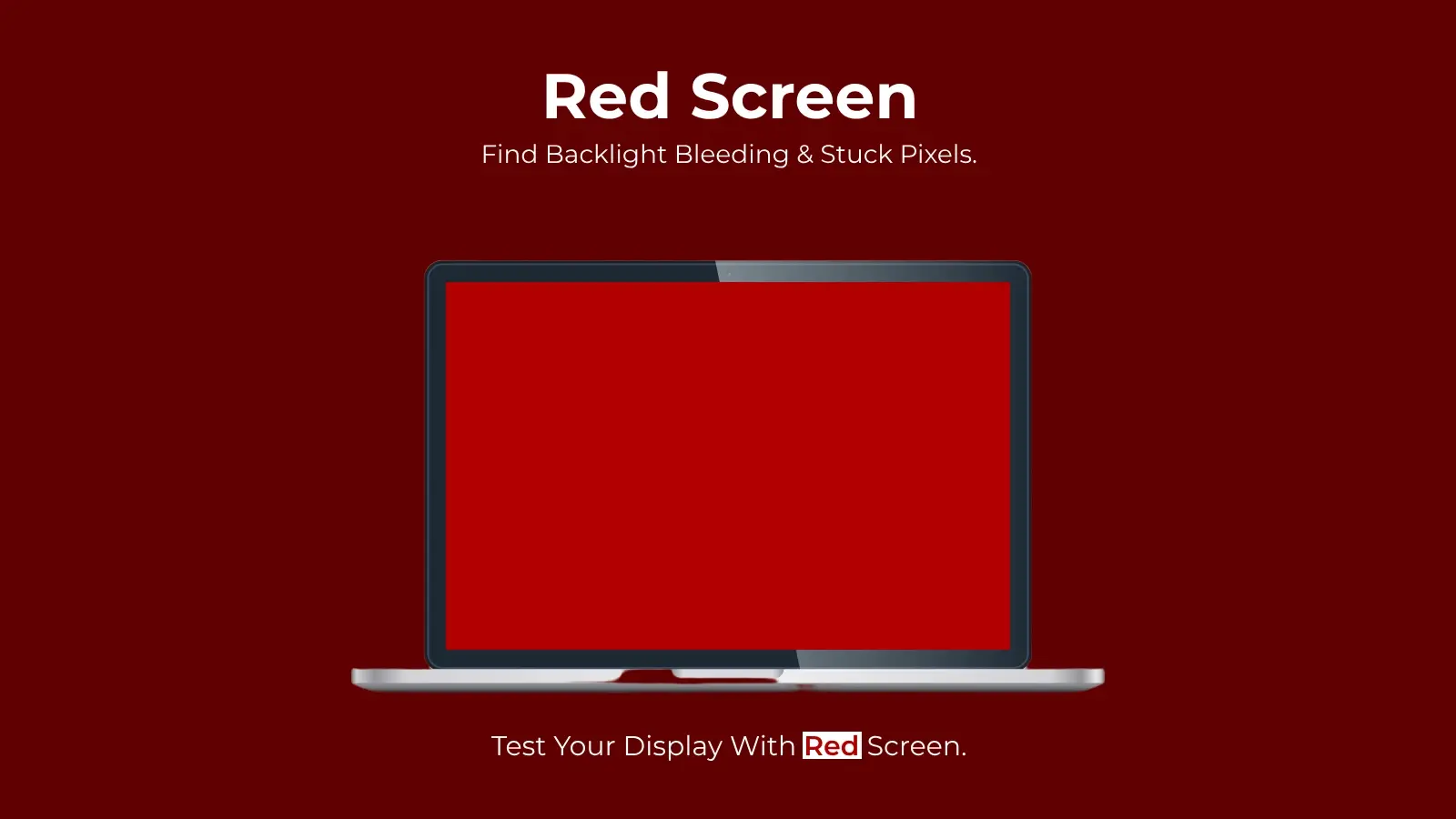 Red Screen Banner