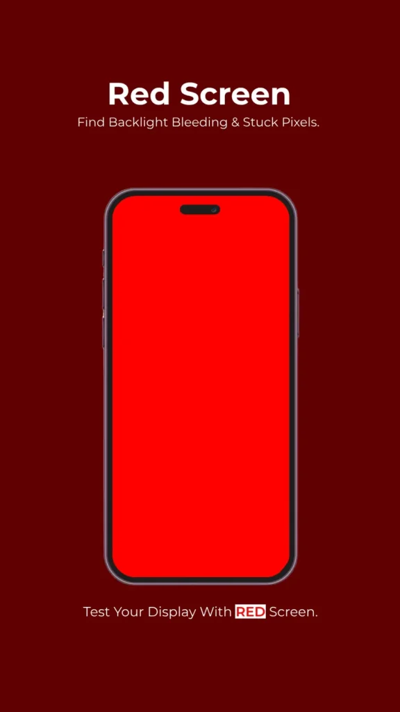 Red Screen Banner Mobile