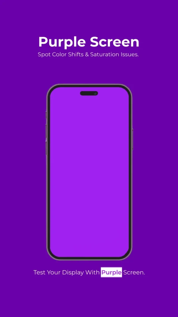 Purple Screen Mobile